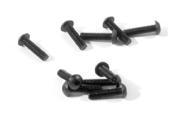 Button Head Screw M3X12Mm (Hex Socket/10 Pcs)