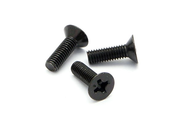 Flat Head Screw M3 X 10Mm (6Pcs)