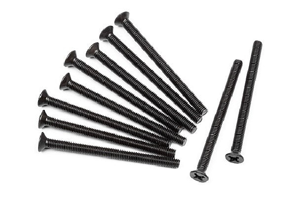 Flat Head Screw M3X40Mm (10Pcs)