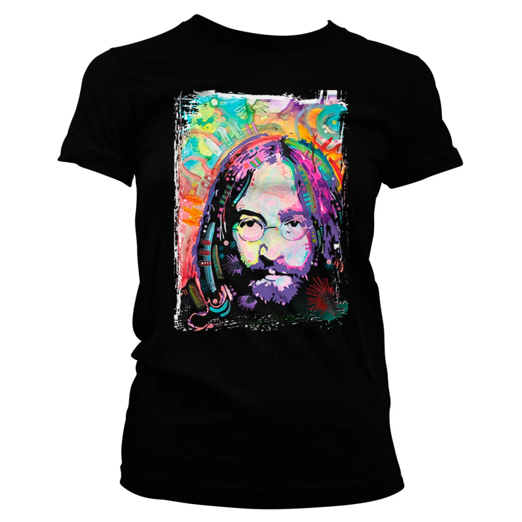 MUSIC - T-Shirt COLORFULL John Lennon'S Mind - GIRL (L)