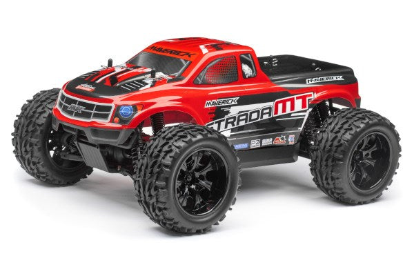 MONSTER TRUCK PAINTED BODY RED (MT)