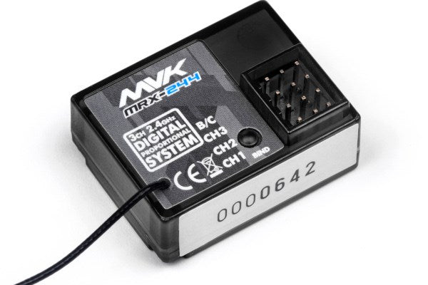 MRX-244 MAVERICK 2.4GHZ 3CH RX BUILT IN FAILSAFE