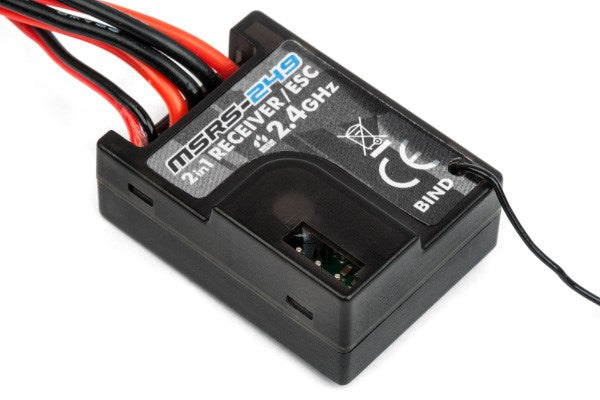 MSRS-249 2 in 1 Receiver/ESC 2.4GHz