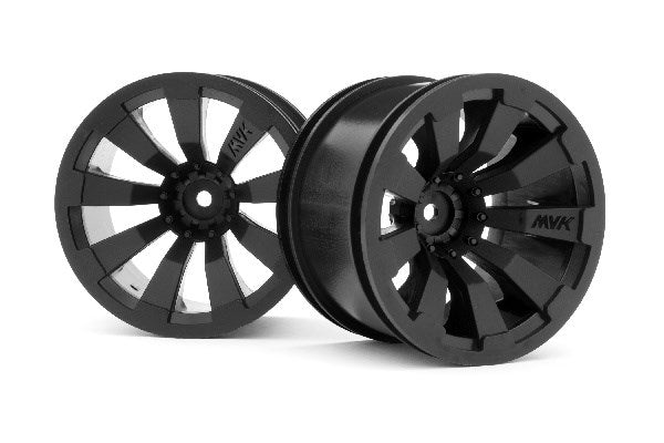 Quantum+ XT 3.2in Wheel (Black/2pcs)