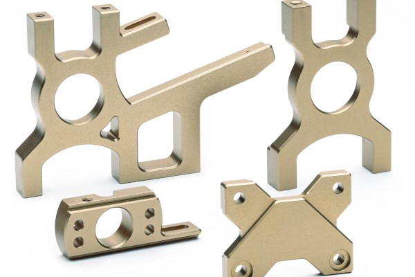 Machined Aluminum Motor & Diff Mount Set