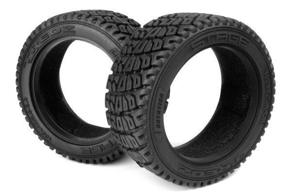 Tredz Stage Belted Tire (100x42mm/2.6-3.0in/2pcs)