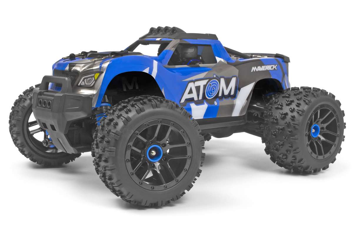 Atom 1/18 4WD Electric Truck - Blue