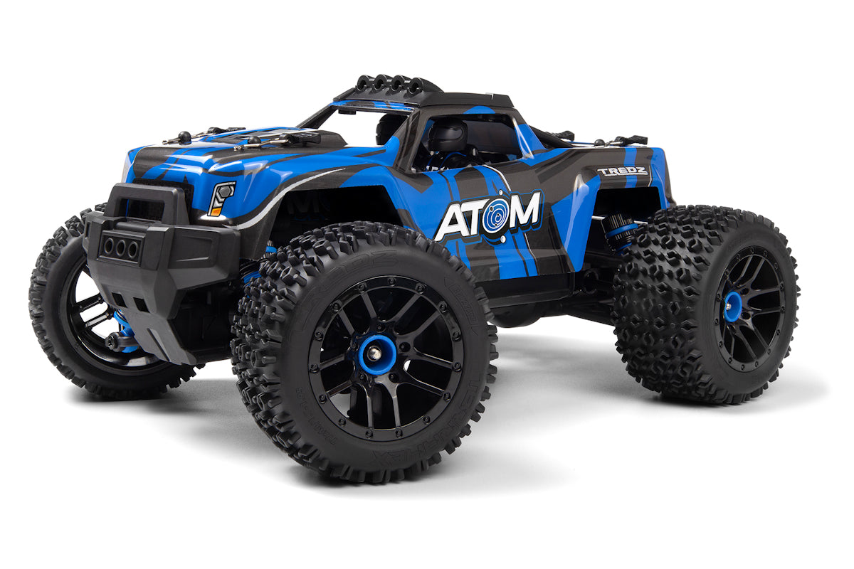 Atom AT1 1/18 4WD Electric Truck - Blue