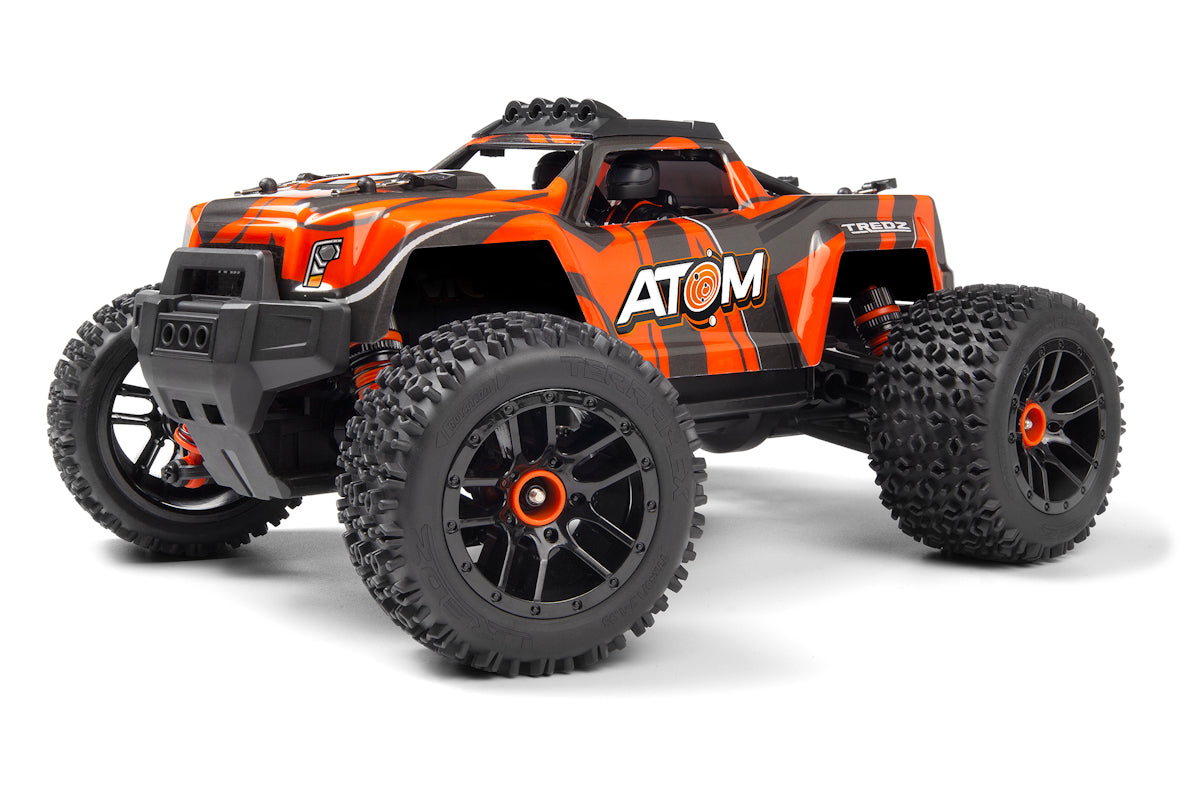 Atom AT1 1/18 4WD Electric Truck - Orange