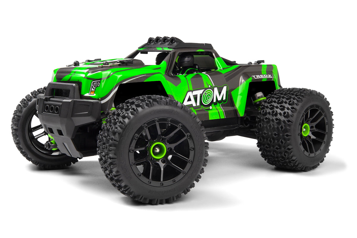 Atom AT1 1/18 4WD Electric Truck - Green