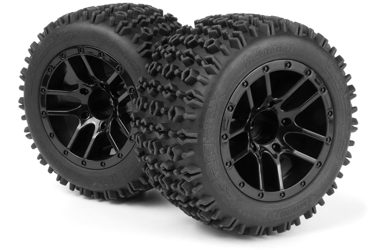 Tredz TerraHex Wheel & Tire Set (77x40/2pcs)