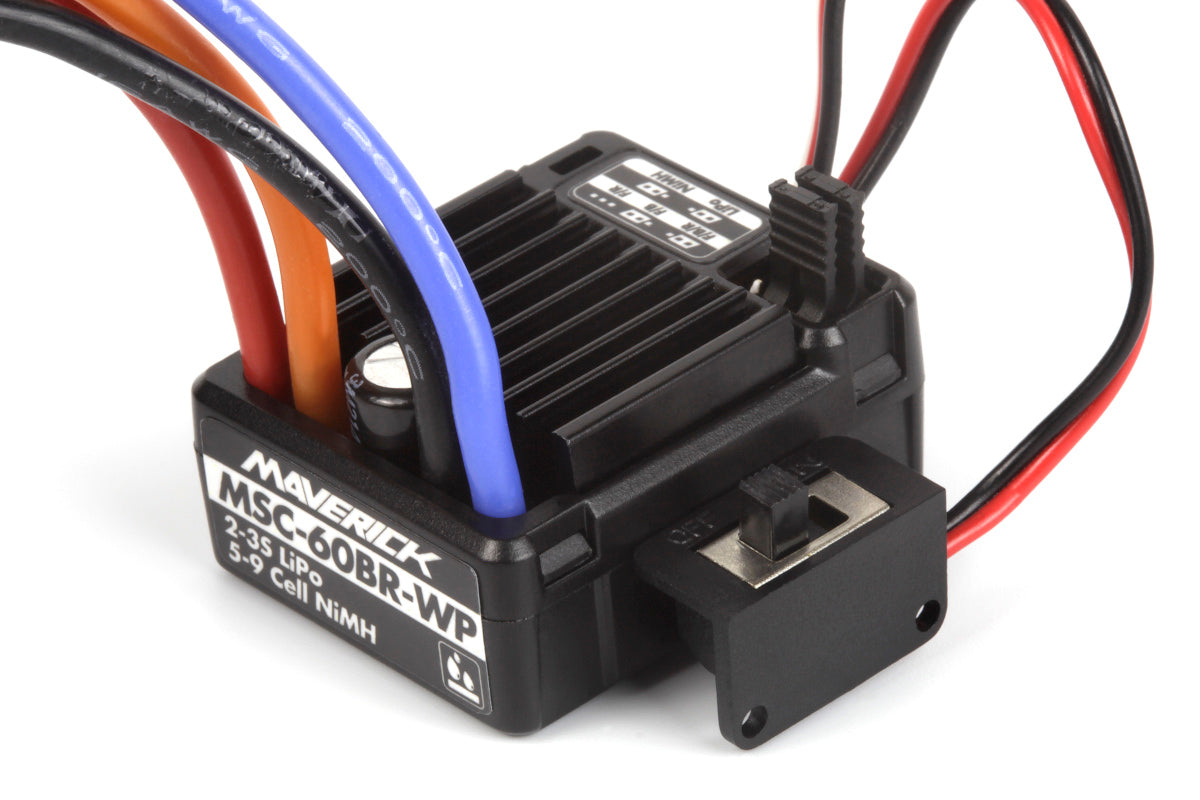 MSC-60BR-WP Waterproof ESC With XT60 Plug 60A