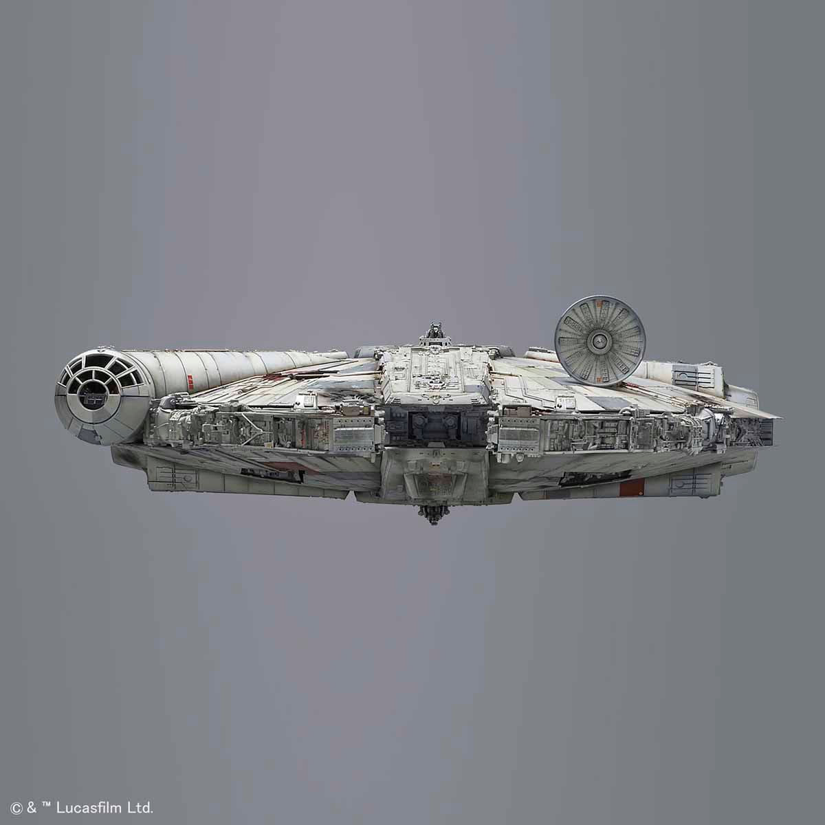 Star Wars Episode IV Perfect Grade Plastic Model Kit 1/72 Millennium Falcon 48 cm