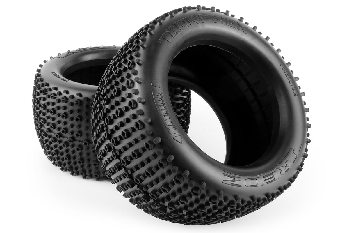 Tredz TerraHex Tire HD 160x90/3.8in (2pcs)