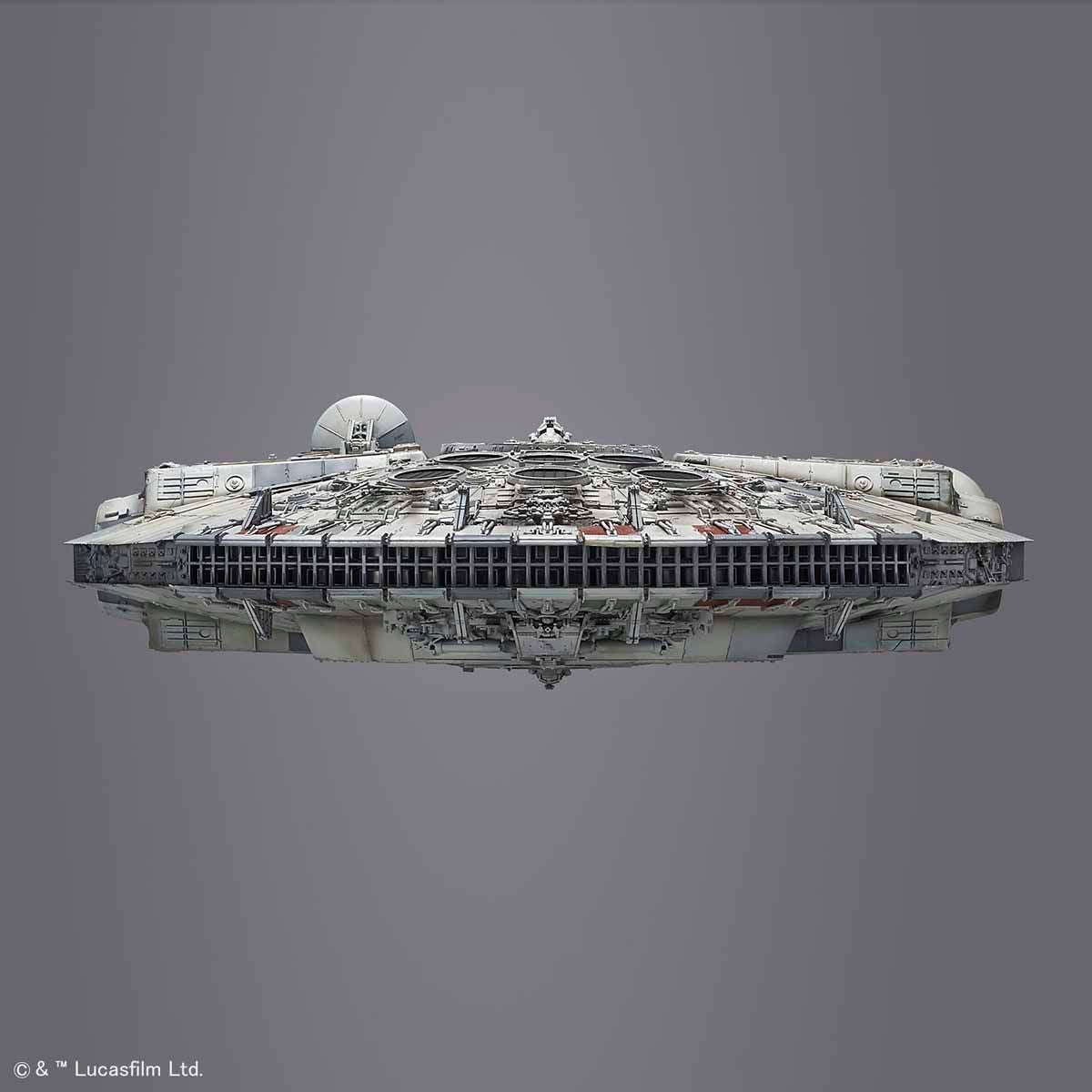 Star Wars Episode IV Perfect Grade Plastic Model Kit 1/72 Millennium Falcon 48 cm