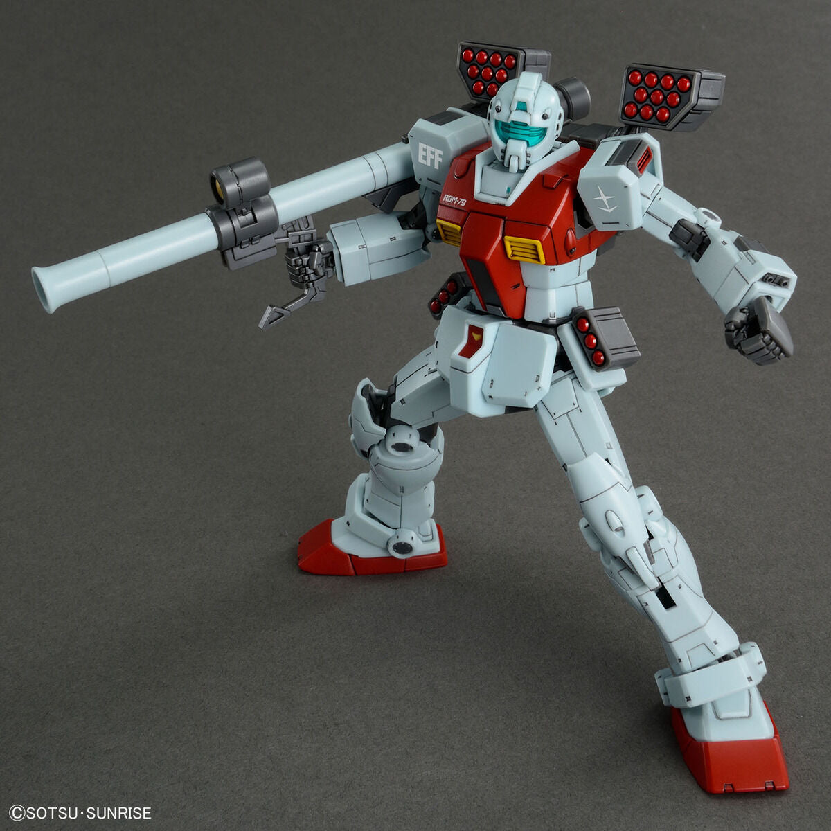 HG RGM-79 GM (Shoulder Cannon / Missile Pod) 1/144