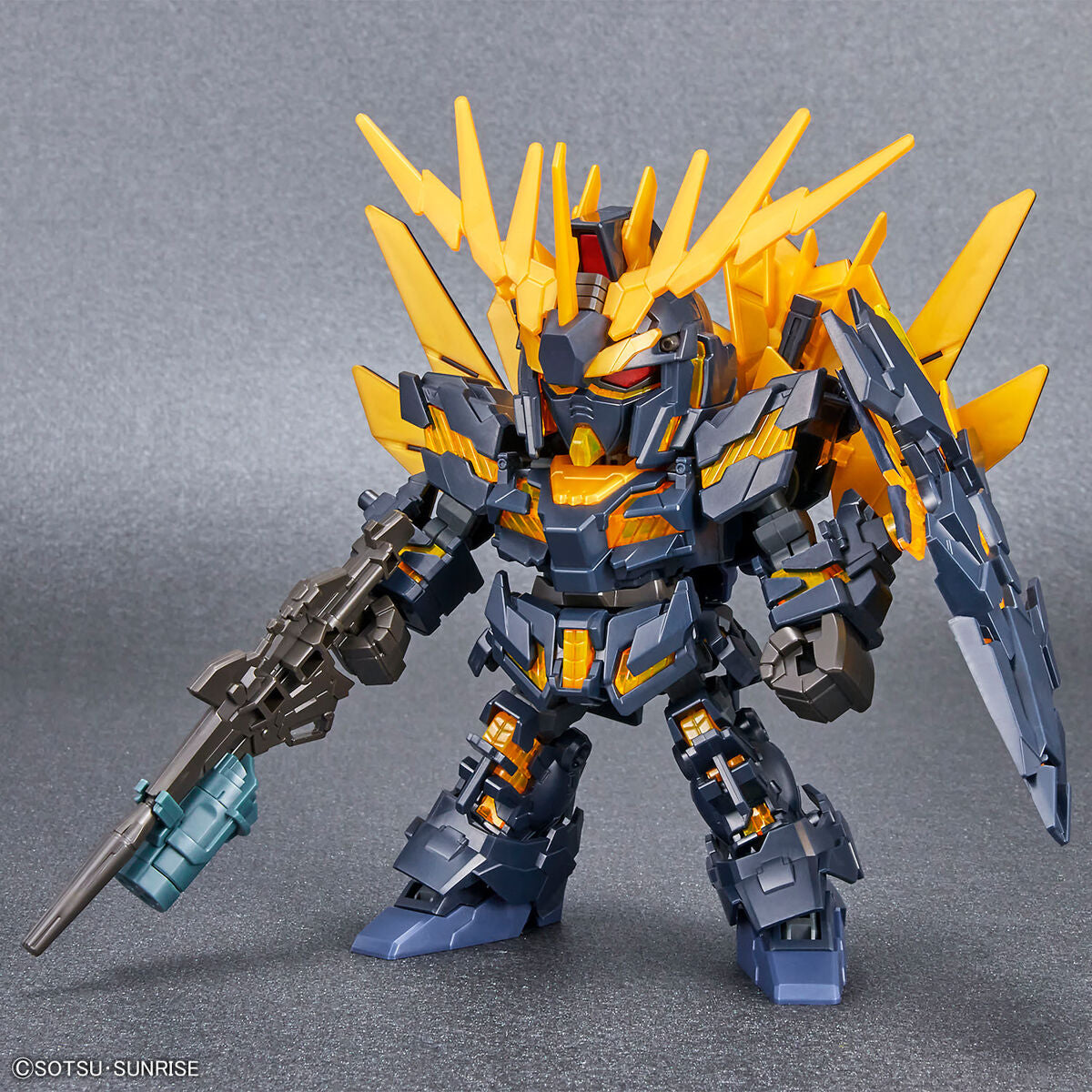 SD Gundam Cross Silhouette Unicorn Gundam 02 Banshee (Destroy Mode) & Banshee Norn Parts Set