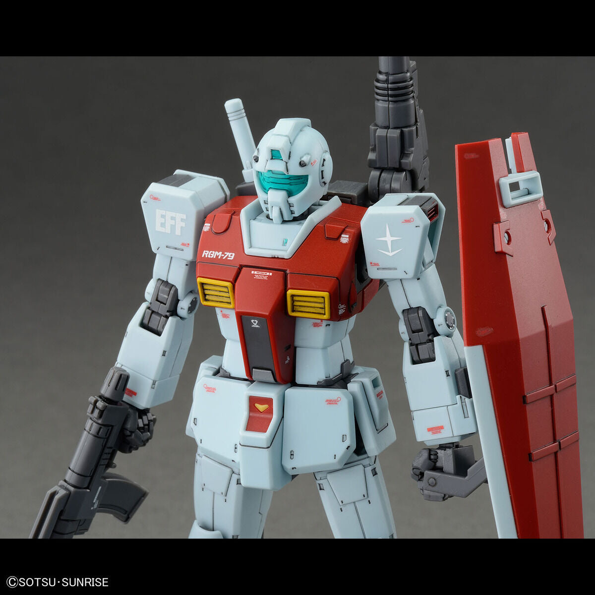 HG RGM-79 GM (Shoulder Cannon / Missile Pod) 1/144