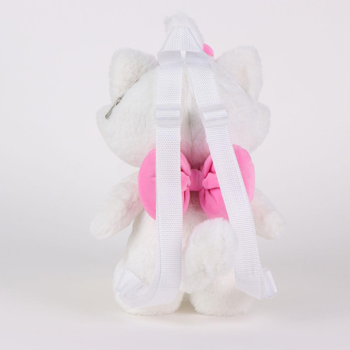 DISNEY - Marie - Plush Backpack - 30x17x11cm