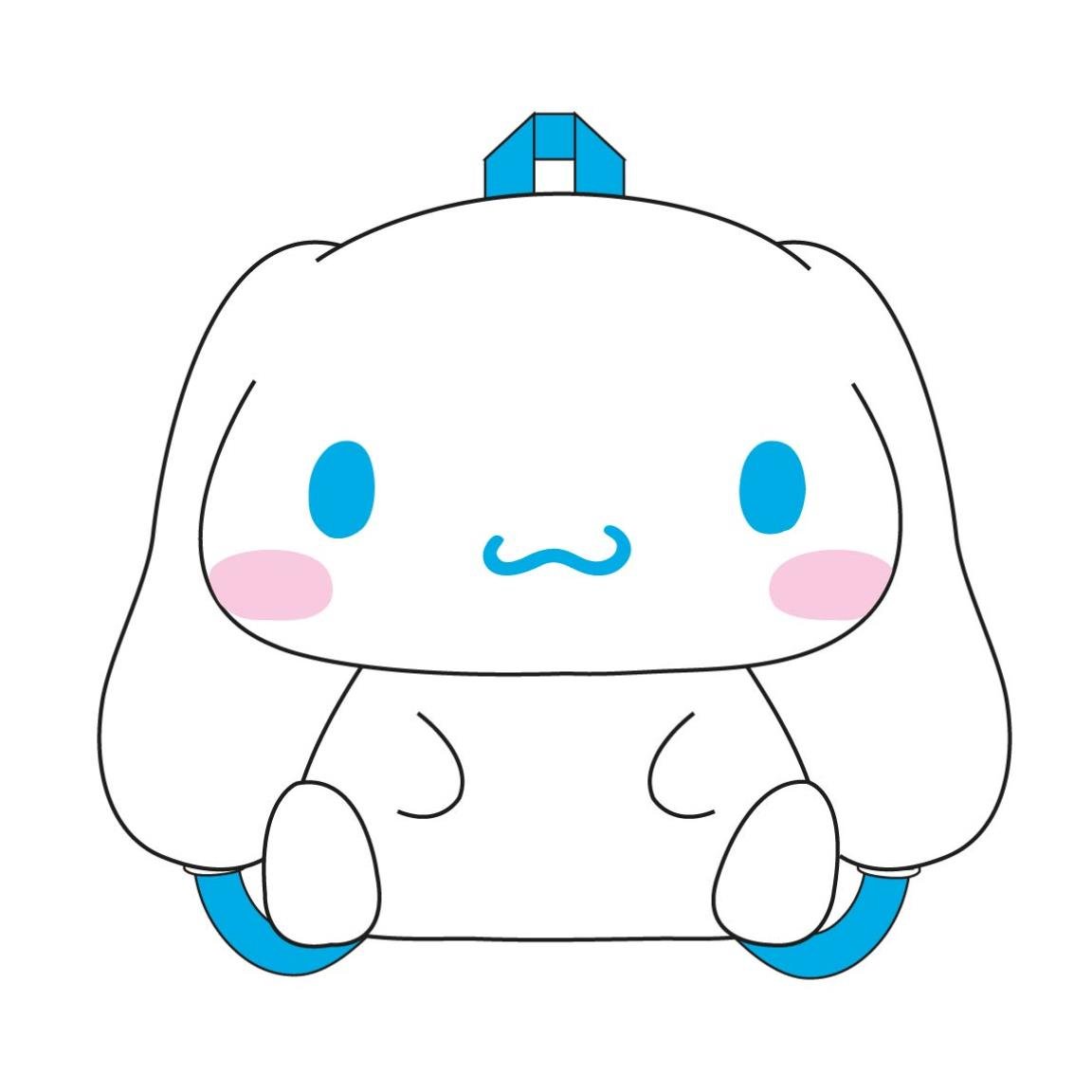 CINNAMOROLL - Plush Backpack - 30x17x11cm