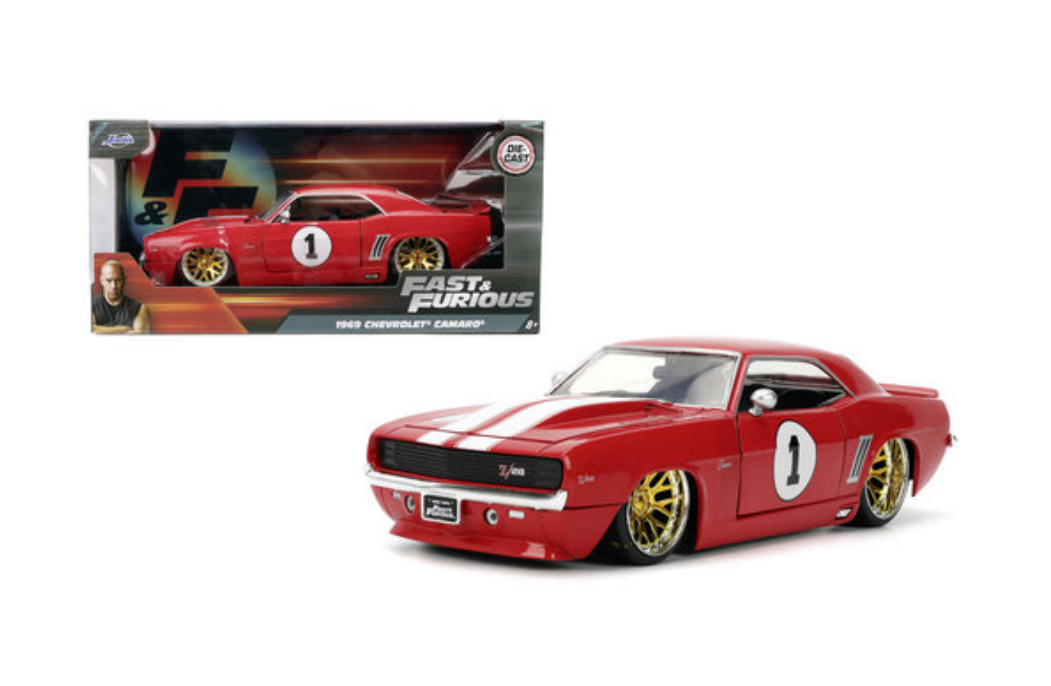 FAST & FURIOUS - 1969 Chevrolet Camaro - 1:24