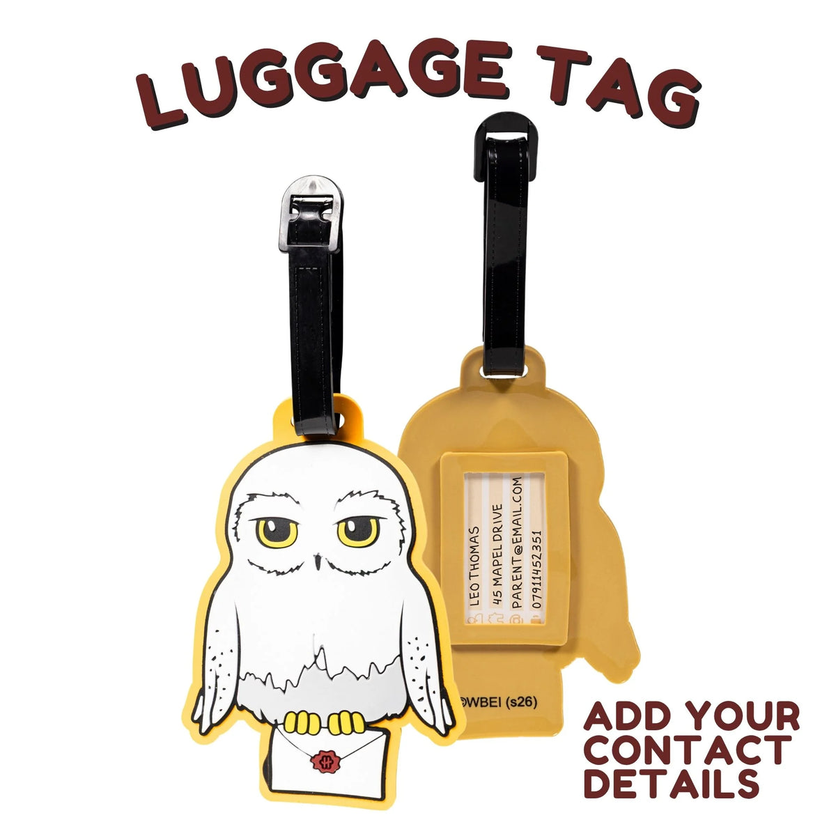 HARRY POTTER - Luggage Tag Set