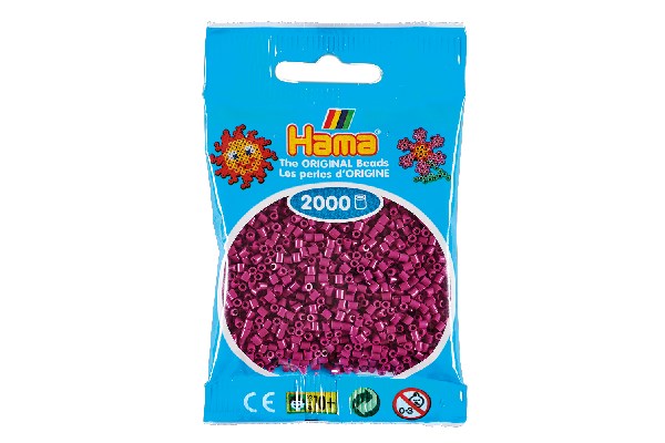 Hama mini perler 2000stk blomme