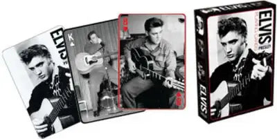 ELVIS PLAYING CARDS -B&W-