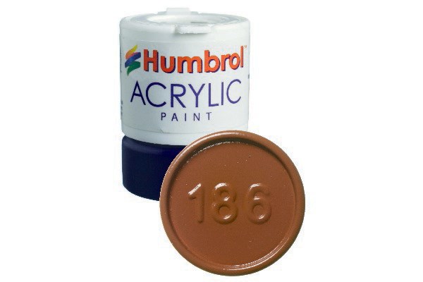 Acrylic maling Brown 14ml - Mat - replaced