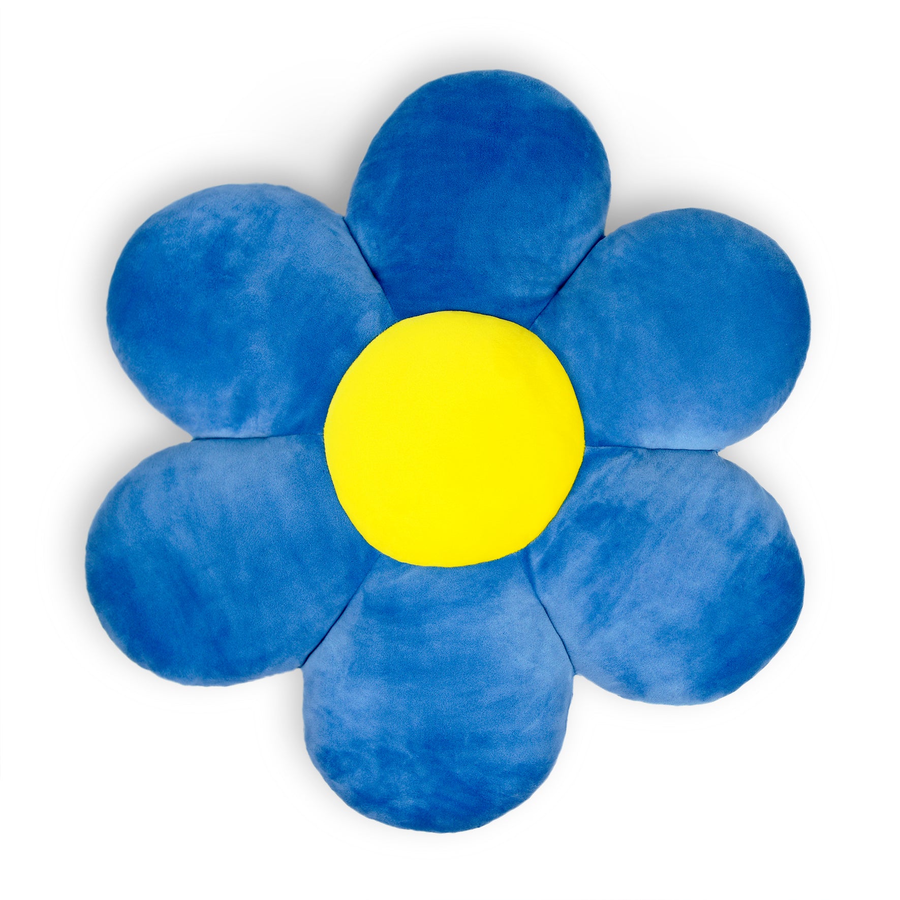 Plush Pillow WP MERCHANDISE Chamomile Blue 55 cm
