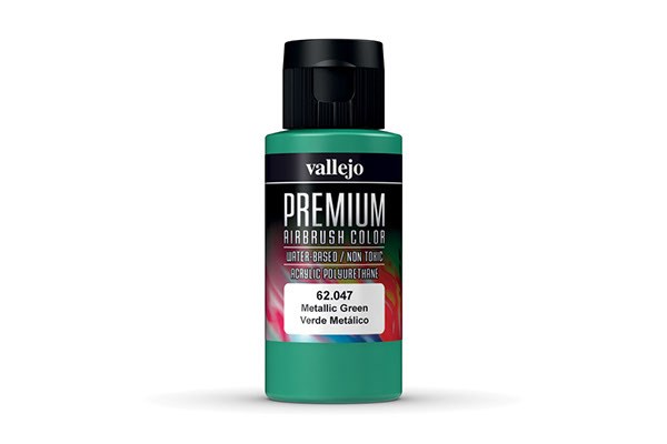 Metallic Green, - Premium 60ml.