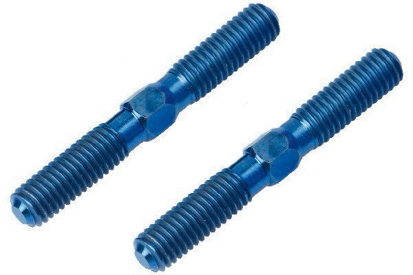 Blue Titanium Front Upper Turnbuckle Set - S8 BX