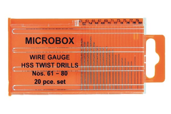 Microbox drill set (20) 61-80