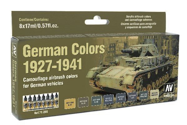 Model Air set German WWII colors 1927-1941 8x17ml