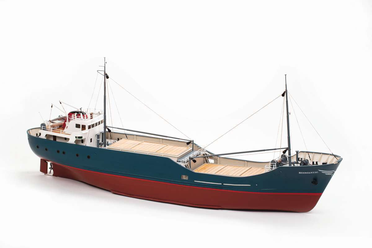 1:50 Mercantic - Wooden hull -photo manual