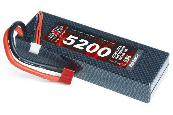 Lipo 7,4v 5200mAh 50C T-Plug (Hard Case)