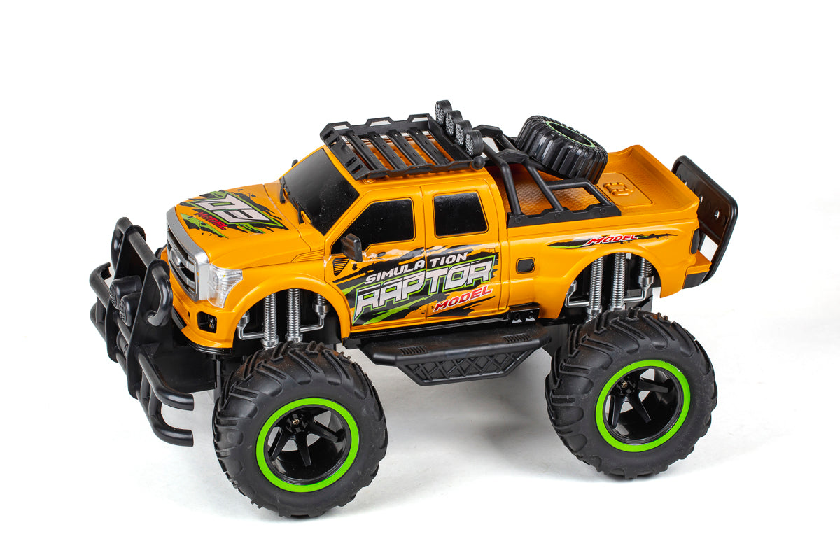 Raptor R/C 1:12, 2,4GHz 7,4V Li-Ion, yellow