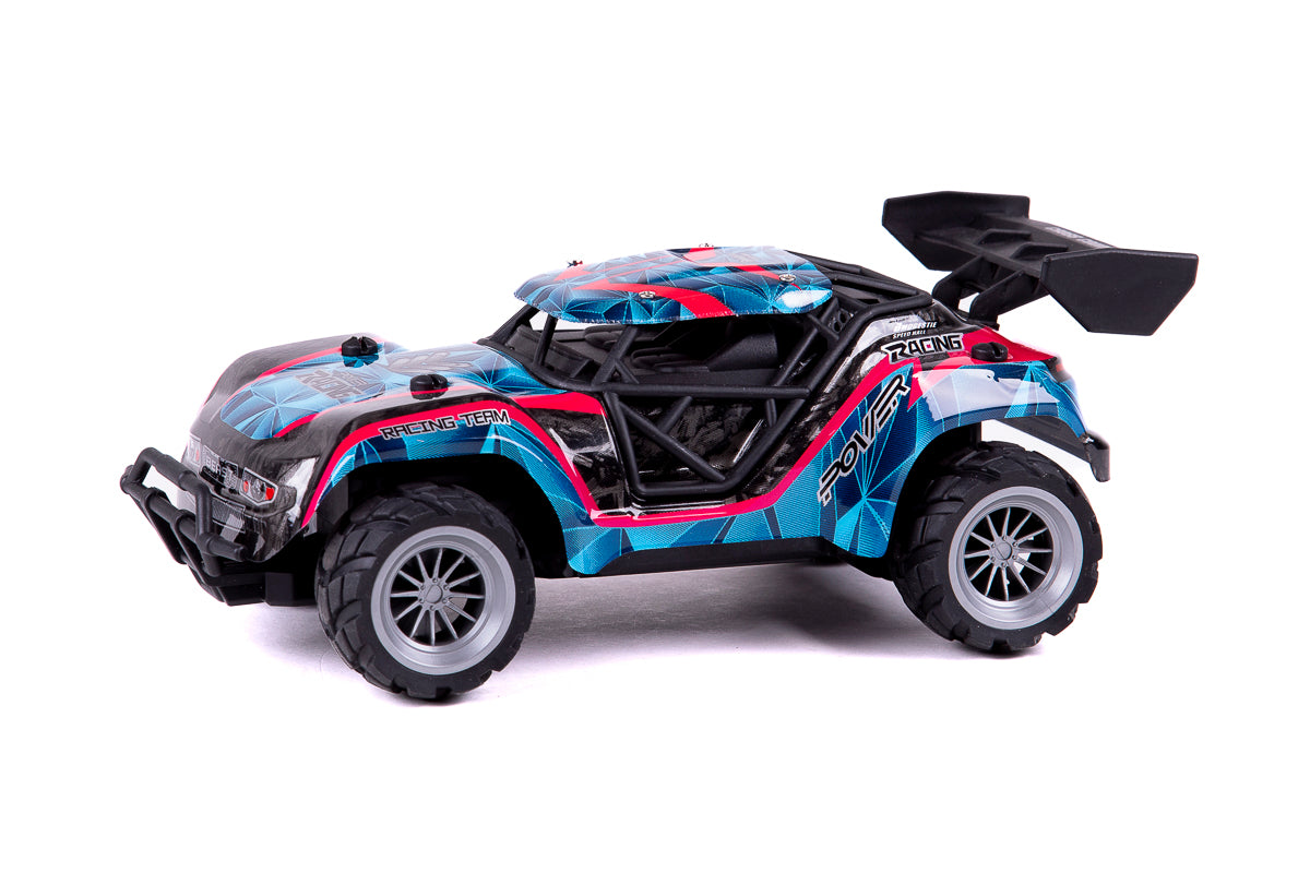 Speed Racing R/C 1:18 2,4GHz 3,7V Li-ion blue/pink