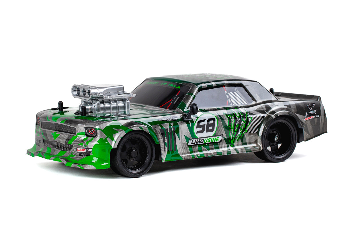 Extreme Racing R/C 1:16 2,4G 3,7V Li-ion, green