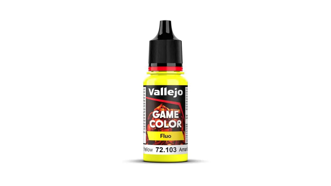 GAME COLOR 72103 FLUORESCENT YELLOW