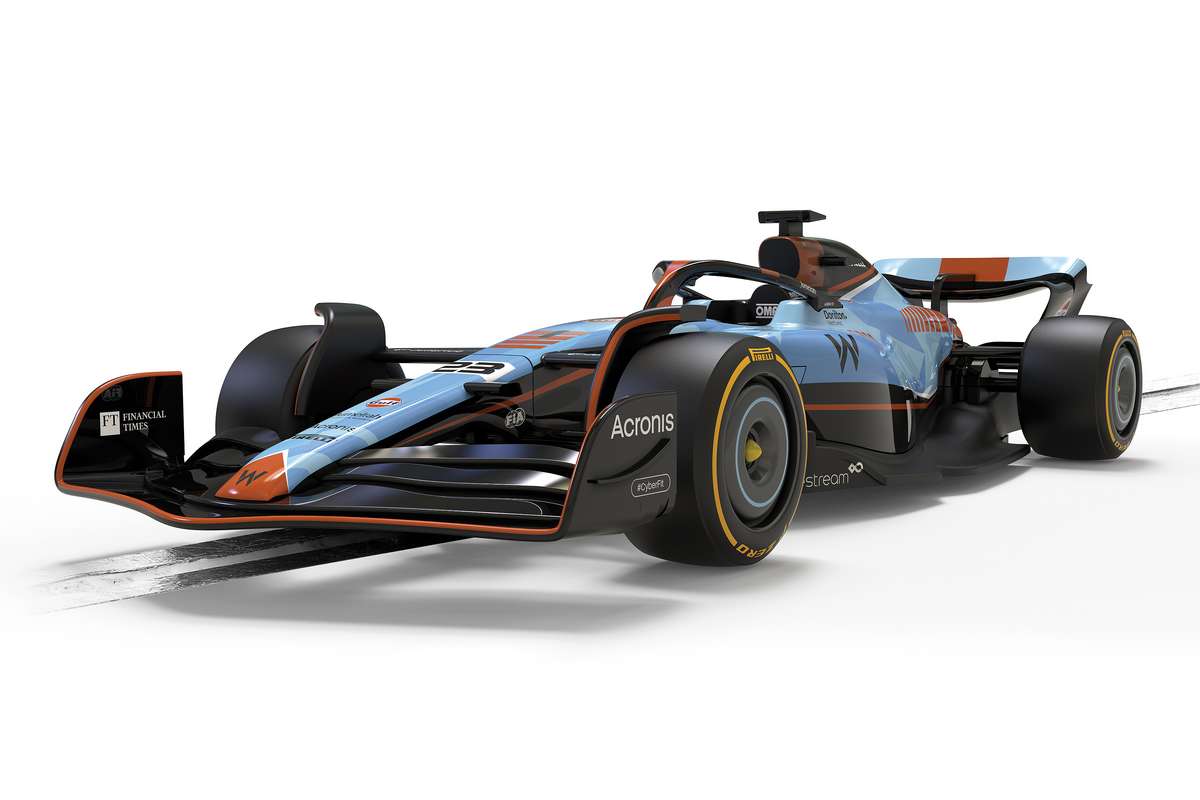 Williams FW45, Alex Albon, Gulf Edition 1:32