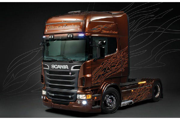 1:24 SCANIA R BLACK AMBER