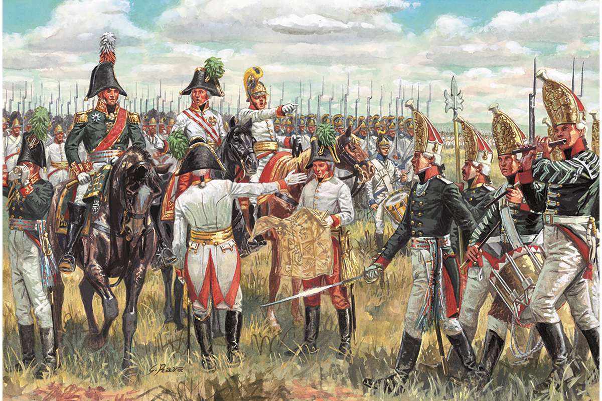 1:72 Austrian & Russian General Staff.