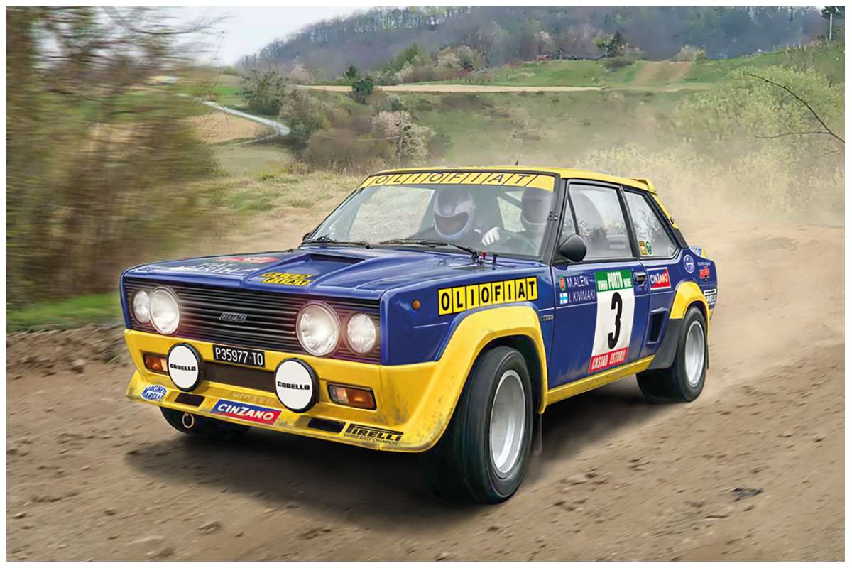 1:24 Fiat 131 Abarth Rally OLIO FIAT