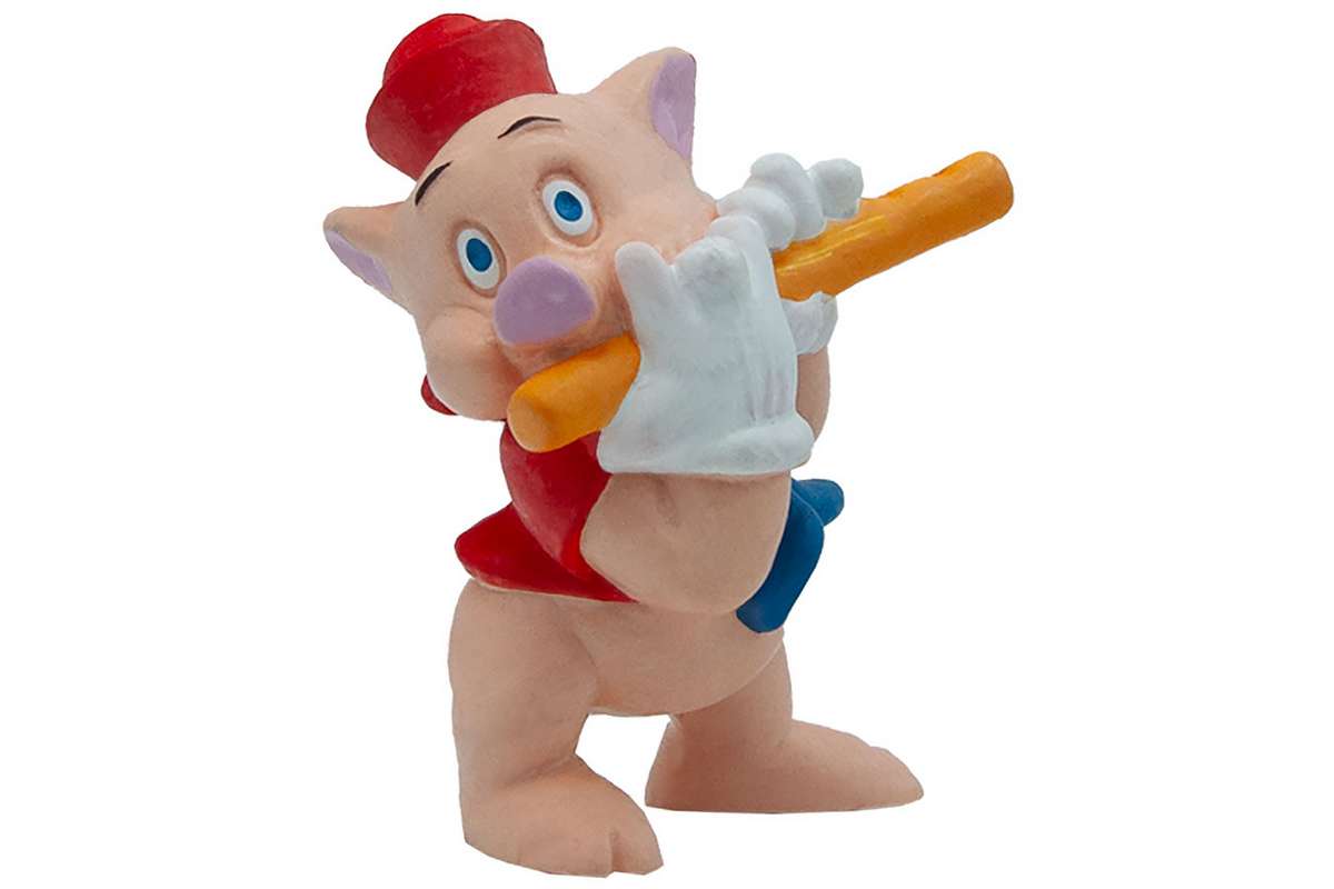 Walt Disney gris fløjtespiller (3 små grise) 5,2cm