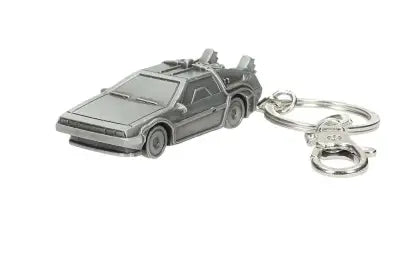 BTTF DELOREAN 3D METAL KEYCHAIN