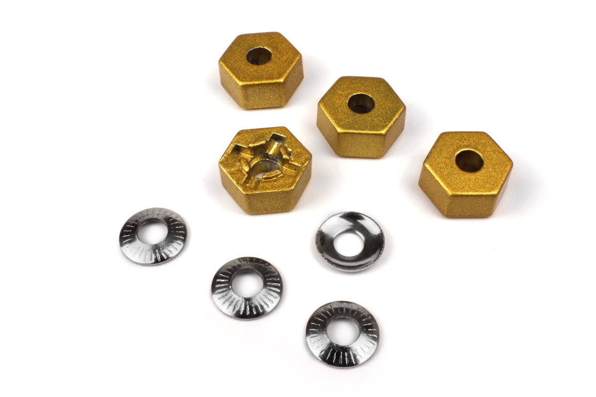 Metal 12mm Hex Hub Set