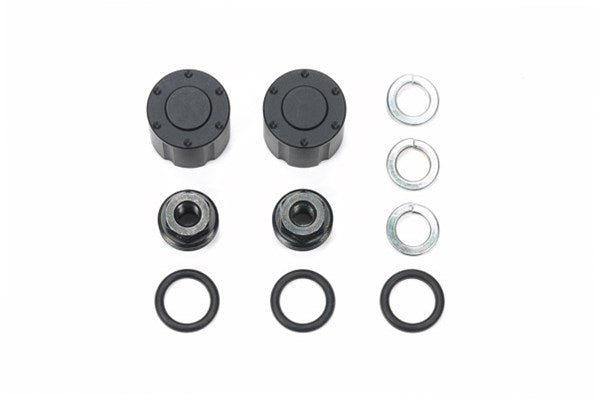 Hub Nuts for Dual Wheels (Black/2pcs.)