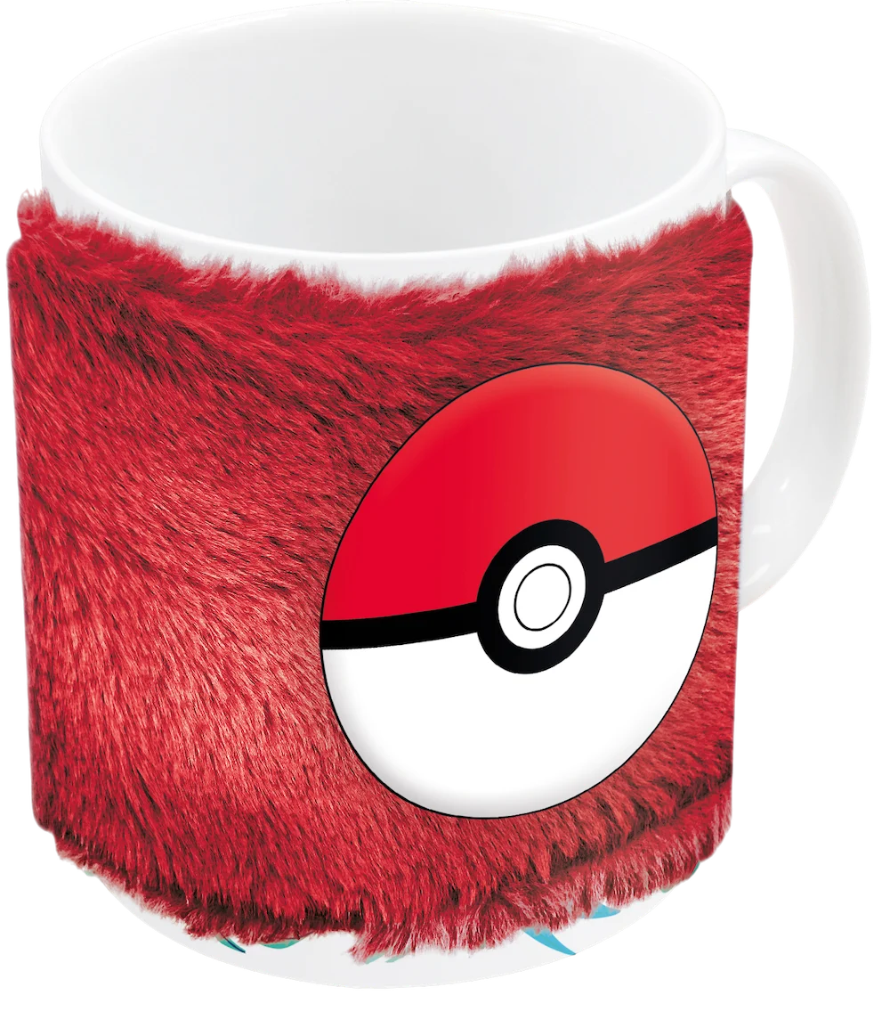 POKEMON - Pokéball - Plush Sleeve Mug 11oz