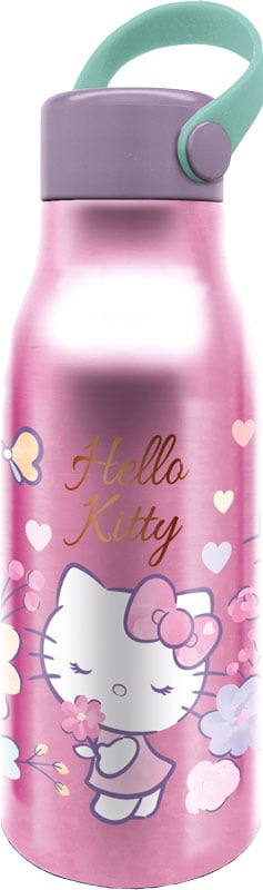 HELLO KITTY - Aluminium Bottle with Handle - 760ml